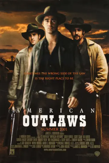 Poster to the movie "American Outlaws" #1035708