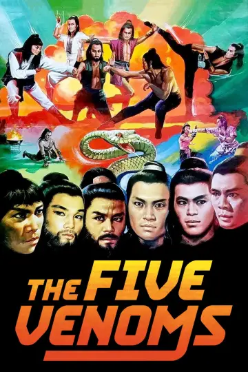 Poster to the movie "The Five Venoms" #1020028