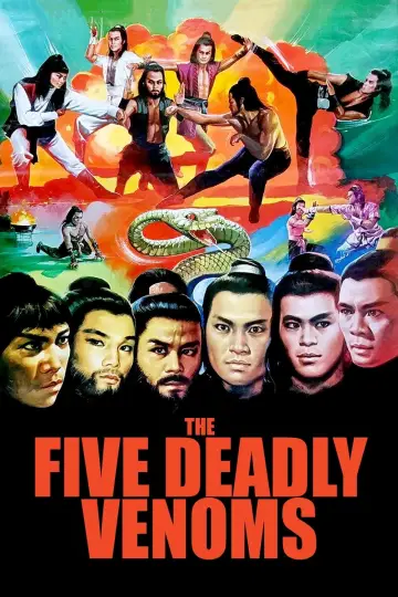 Poster to the movie "The Five Venoms" #1020035