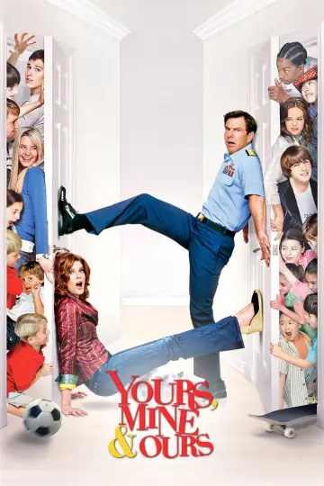 Poster to the movie "Yours, Mine & Ours" #900817