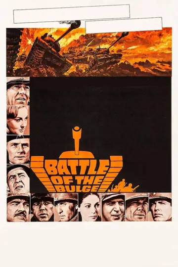 Poster to the movie "Battle of the Bulge" #1008827