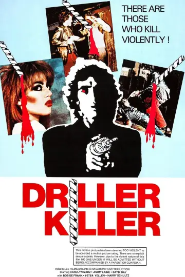 Poster to the movie "The Driller Killer" #1079749