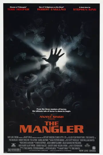 Poster to the movie "The Mangler" #646547