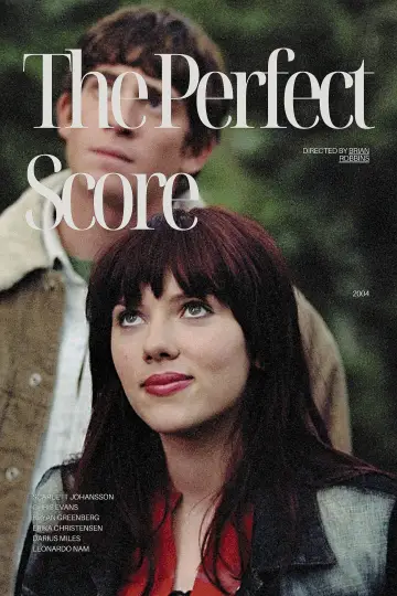 Poster to the movie "The Perfect Score" #1039041