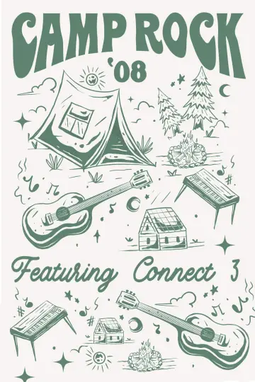Poster to the movie "Camp Rock" #919727