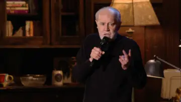 Backdrop to the movie "George Carlin: It