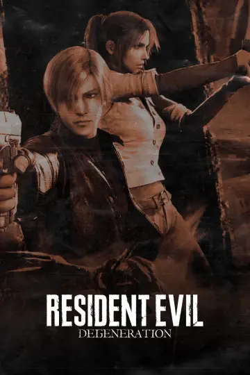 Poster to the movie "Resident Evil: Degeneration" #920717