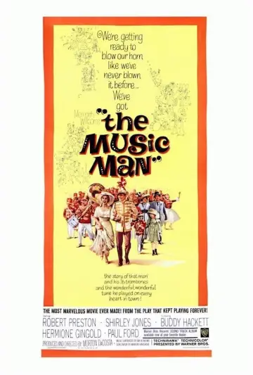 Poster to the movie "The Music Man" #1034255