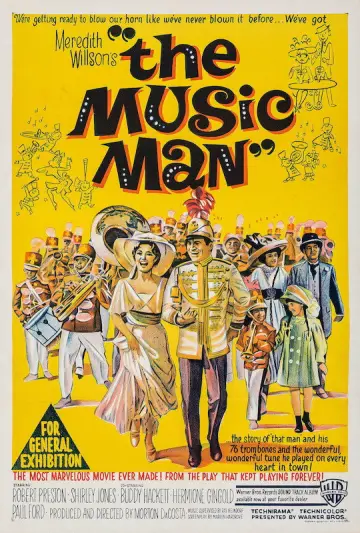 Poster to the movie "The Music Man" #1034256