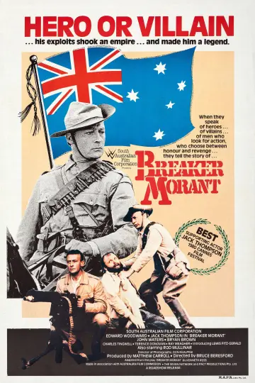 Poster to the movie "Breaker Morant" #1011060