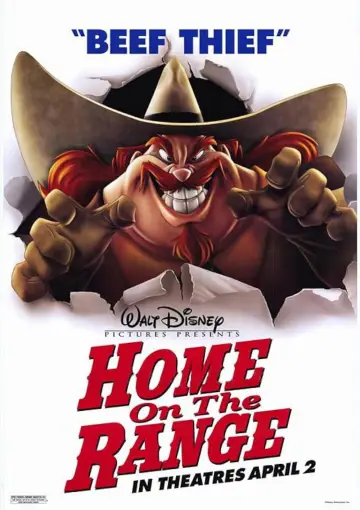Poster to the movie "Home on the Range" #963868