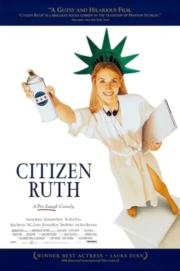 Poster to the movie "Citizen Ruth" #461876