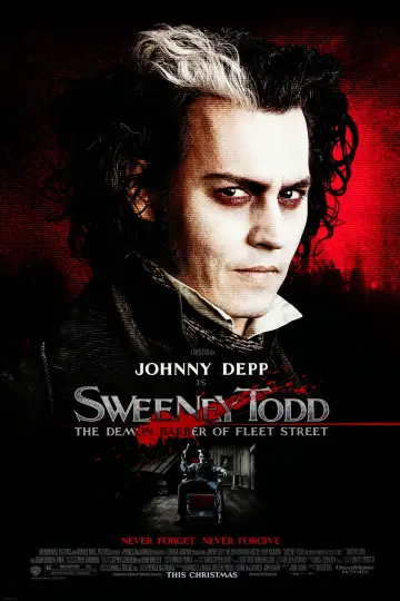 Poster to the movie "Sweeney Todd: The Demon Barber of Fleet Street" #660720
