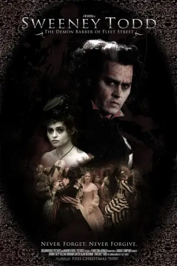 Poster to the movie "Sweeney Todd: The Demon Barber of Fleet Street" #660722