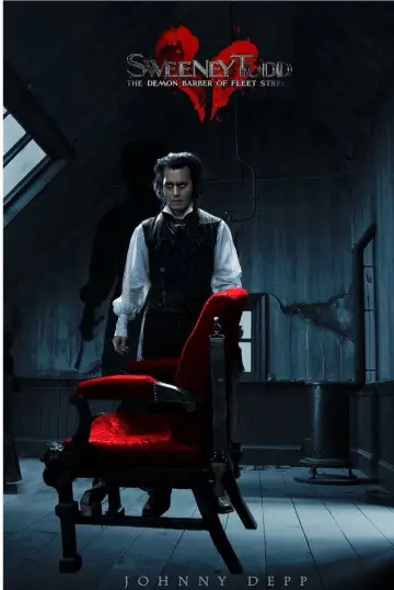 Poster to the movie "Sweeney Todd: The Demon Barber of Fleet Street" #660740