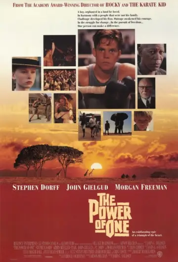 Poster to the movie "The Power of One" #1071394