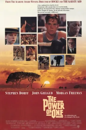 Poster to the movie "The Power of One" #1071398