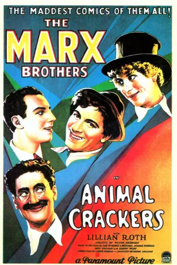 Poster to the movie "Animal Crackers" #1298384