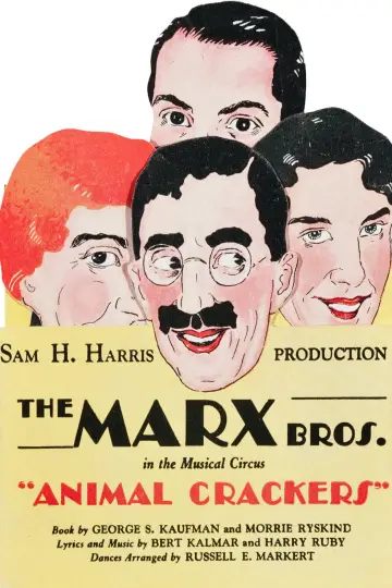 Poster to the movie "Animal Crackers" #1298387
