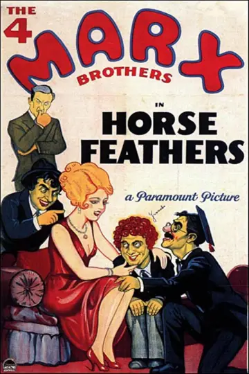 Poster to the movie "Horse Feathers" #1026565