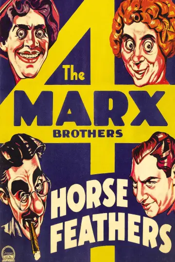 Poster to the movie "Horse Feathers" #1026569
