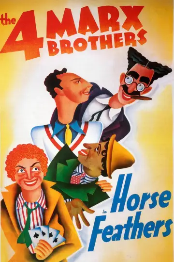 Poster to the movie "Horse Feathers" #1026575