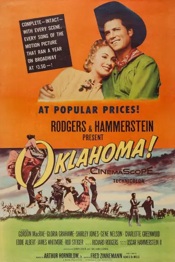 Poster to the movie "Oklahoma!" #1012313