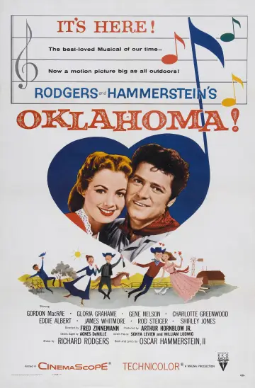 Poster to the movie "Oklahoma!" #358365