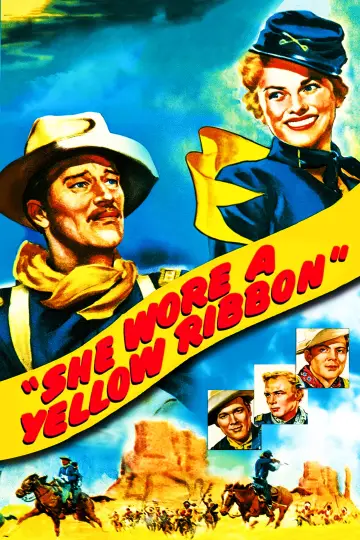 Poster to the movie "She Wore a Yellow Ribbon" #993609