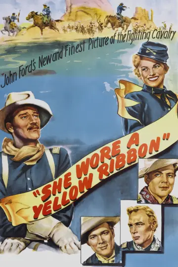 Poster to the movie "She Wore a Yellow Ribbon" #993611