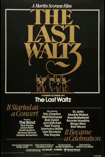 Poster to the movie "The Last Waltz" #1058107