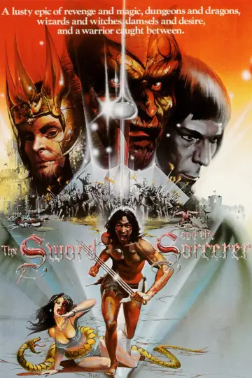 Poster to the movie "The Sword and the Sorcerer" #1027071