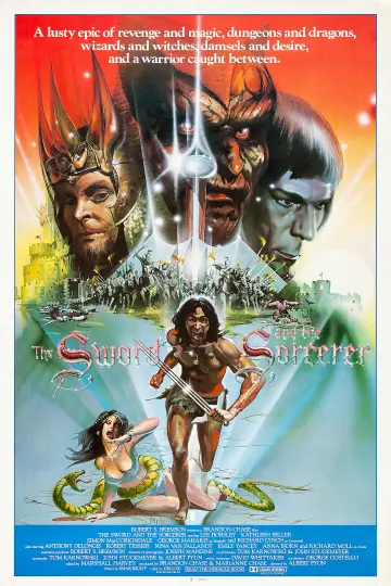 Poster to the movie "The Sword and the Sorcerer" #1027073