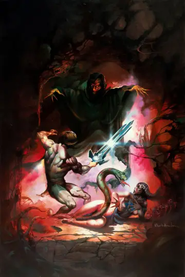 Poster to the movie "The Sword and the Sorcerer" #389122