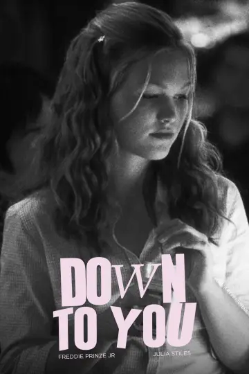 Poster to the movie "Down to You" #471345