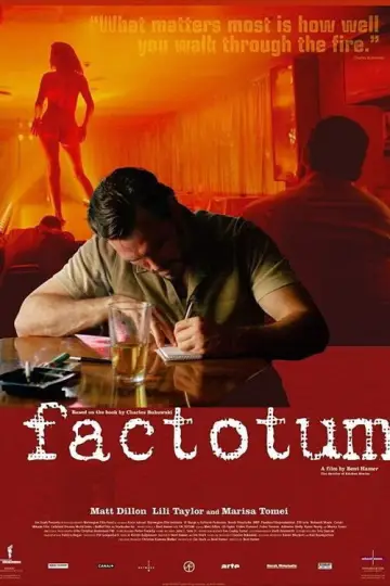 Poster to the movie "Factotum" #1096496