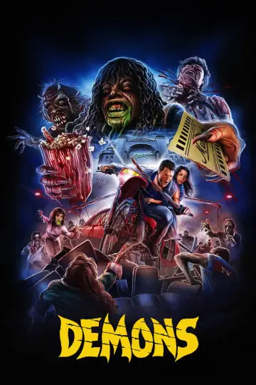 Poster to the movie "Demons" #901606