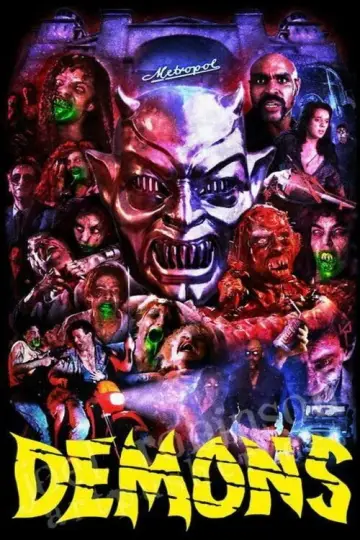 Poster to the movie "Demons" #901610