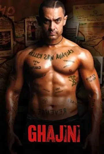 Poster to the movie "Ghajini" #893271