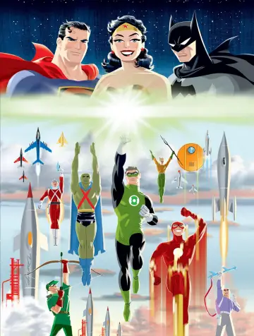 Poster to the movie "Justice League: The New Frontier" #995079