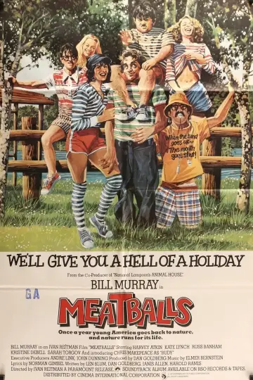 Poster to the movie "Meatballs" #910359