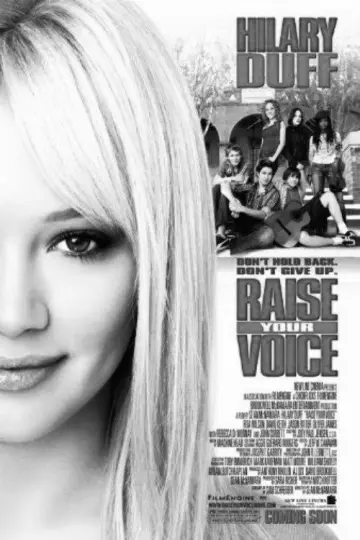 Poster to the movie "Raise Your Voice" #1209697