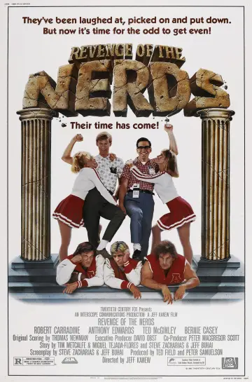 Poster to the movie "Revenge of the Nerds" #1018711