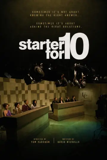 Poster to the movie "Starter for 10" #1202508