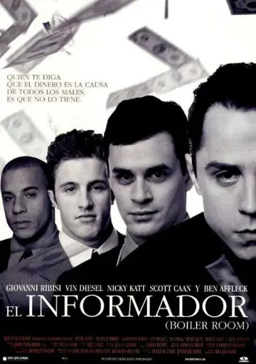 Poster to the movie "Boiler Room" #897063