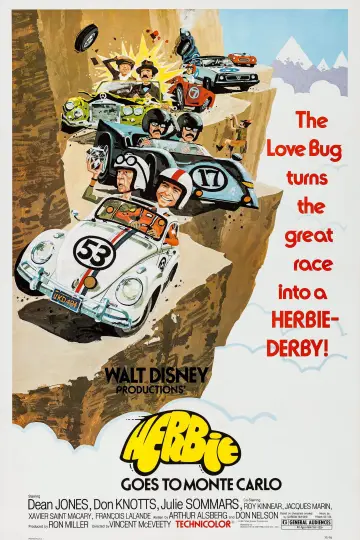Poster to the movie "Herbie Goes to Monte Carlo" #1027115