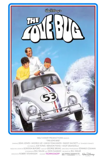 Poster to the movie "The Love Bug" #899350