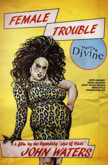 Poster to the movie "Female Trouble" #818241