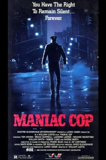 Poster to the movie "Maniac Cop" #1202616