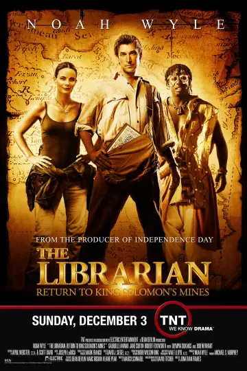 Poster to the movie "The Librarian: Return to King Solomon